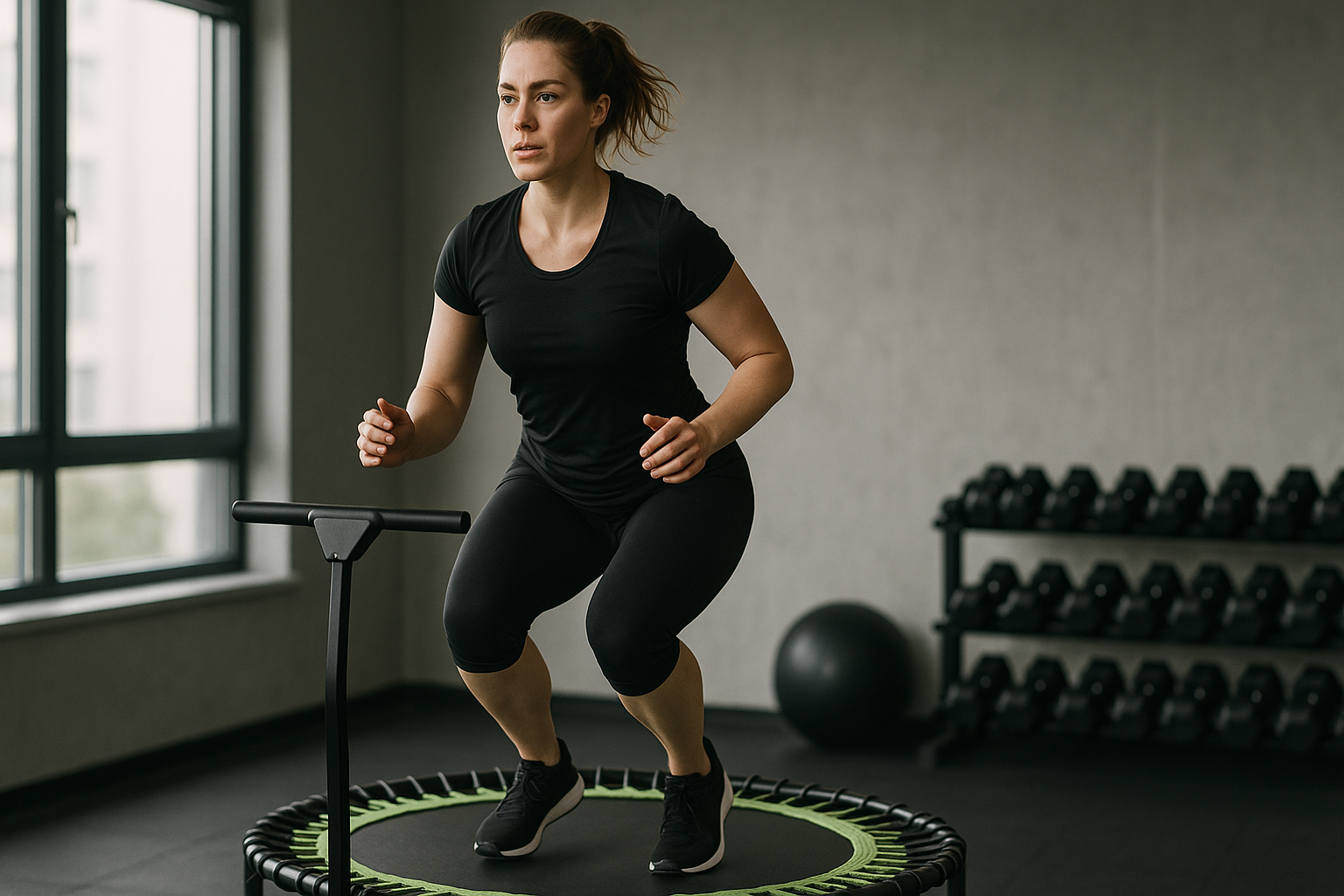 Cuánto tiempo hay que saltar en el trampolín para adelgazar