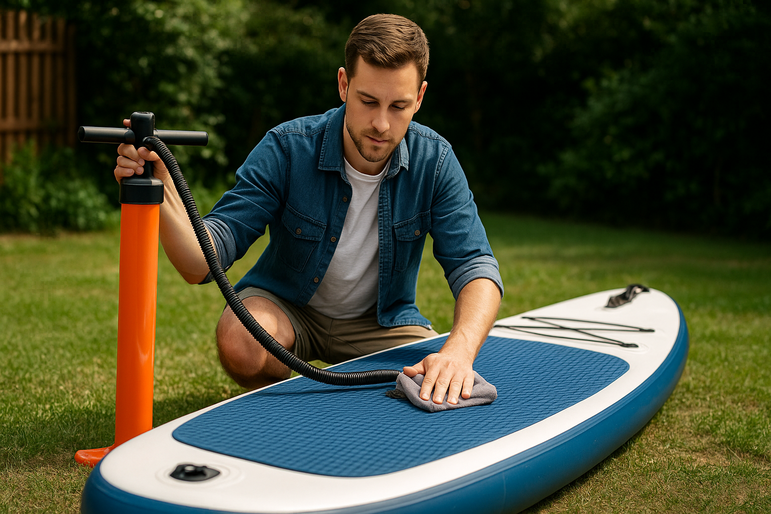 Cómo cuidar una tabla de SUP inflable