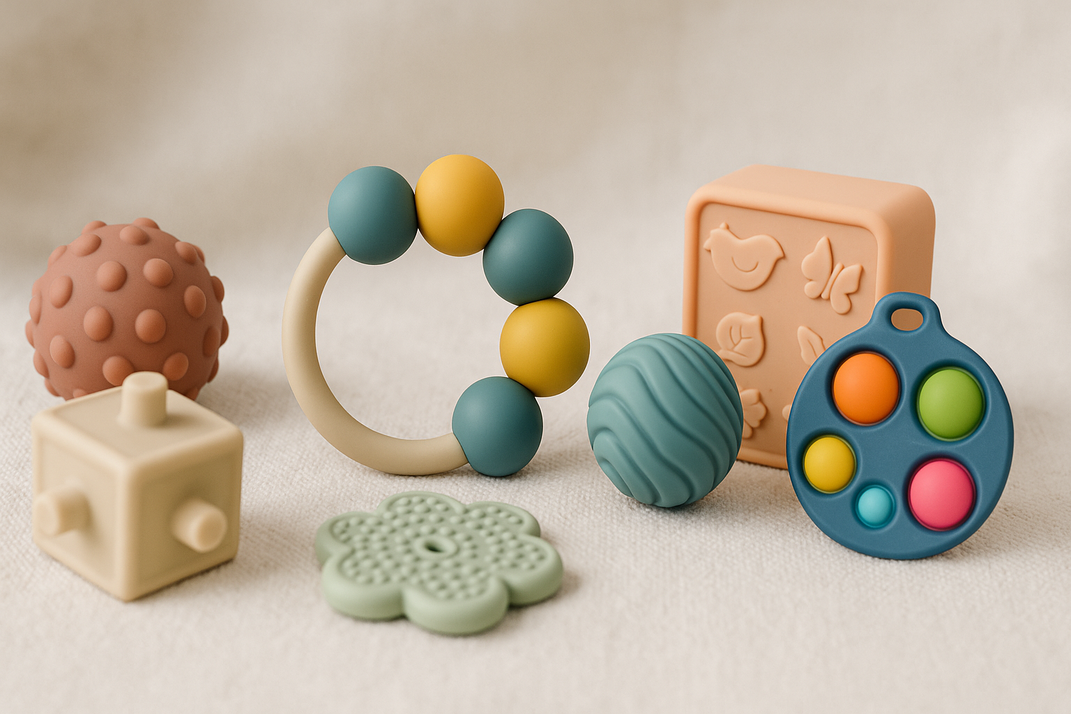 Juguetes sensoriales a partir de 6 meses