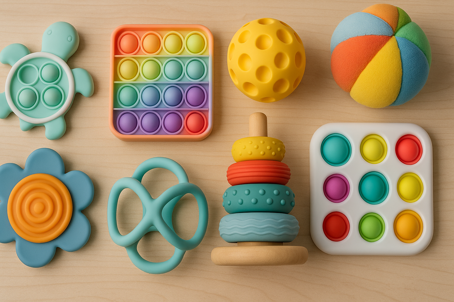 Juguetes sensoriales a partir de 12 meses