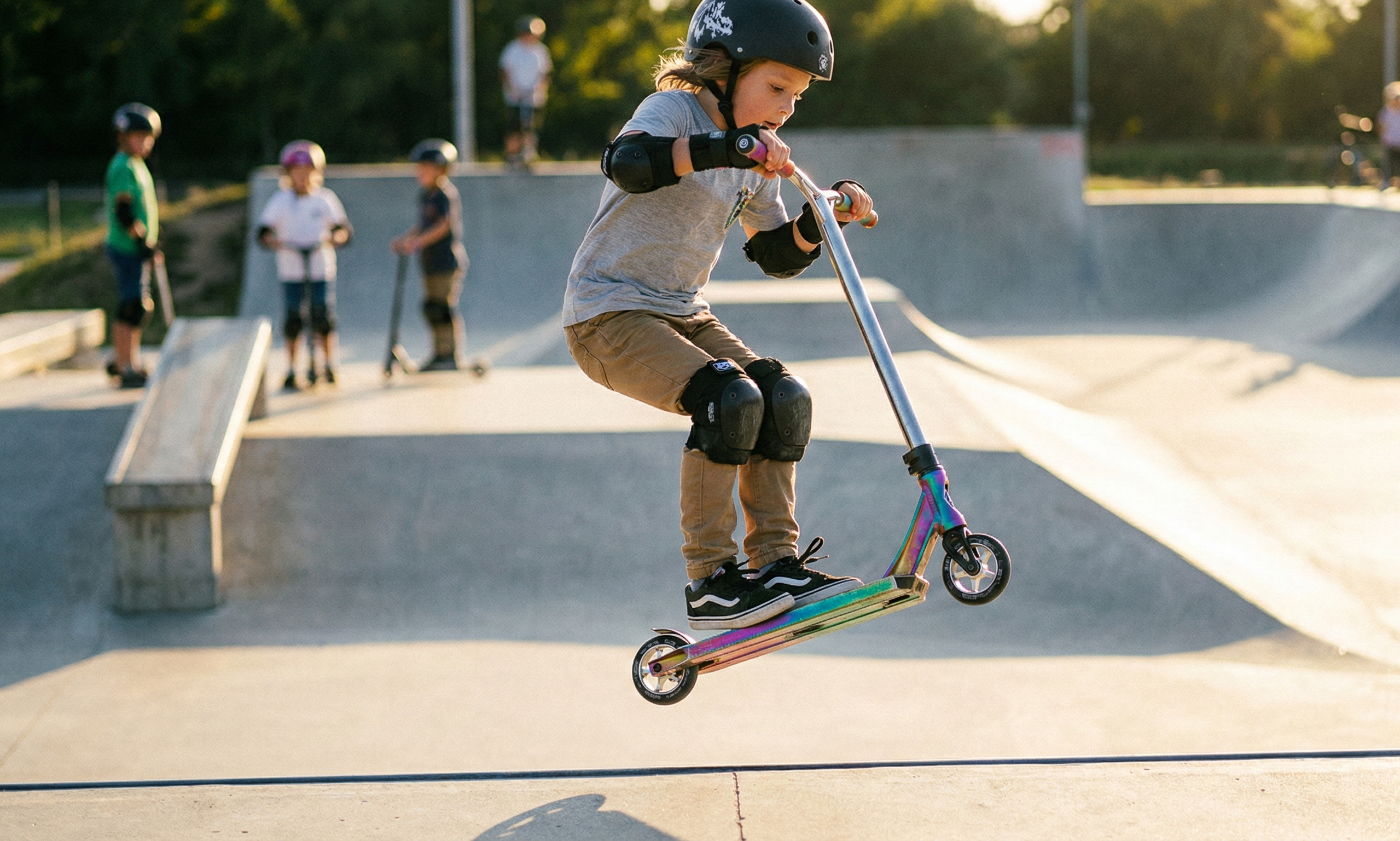 Patinete de acrobacias para niños