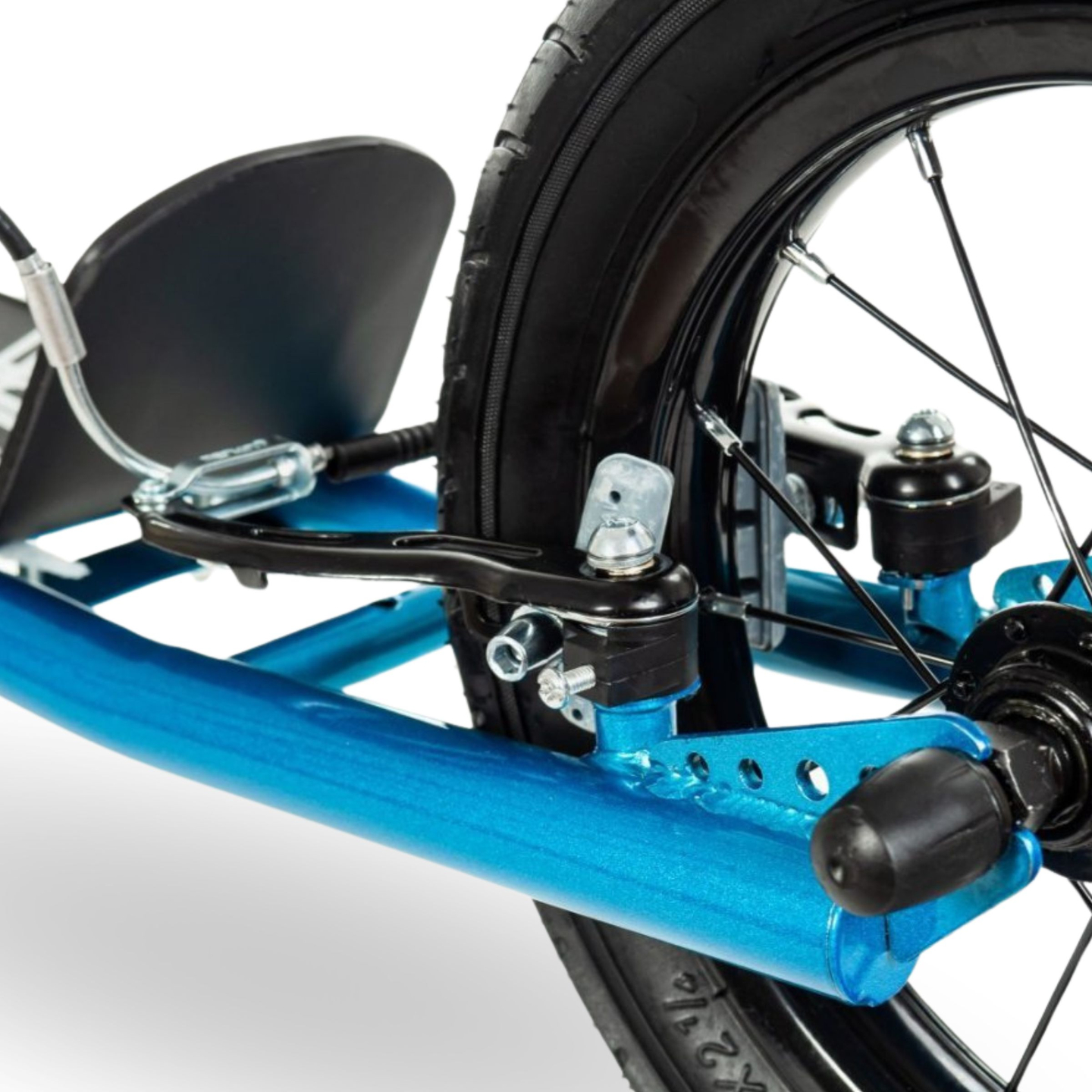 Patinete HyperMotion RUBY 12 (ruedas hinchables de 30 cm) - Azul