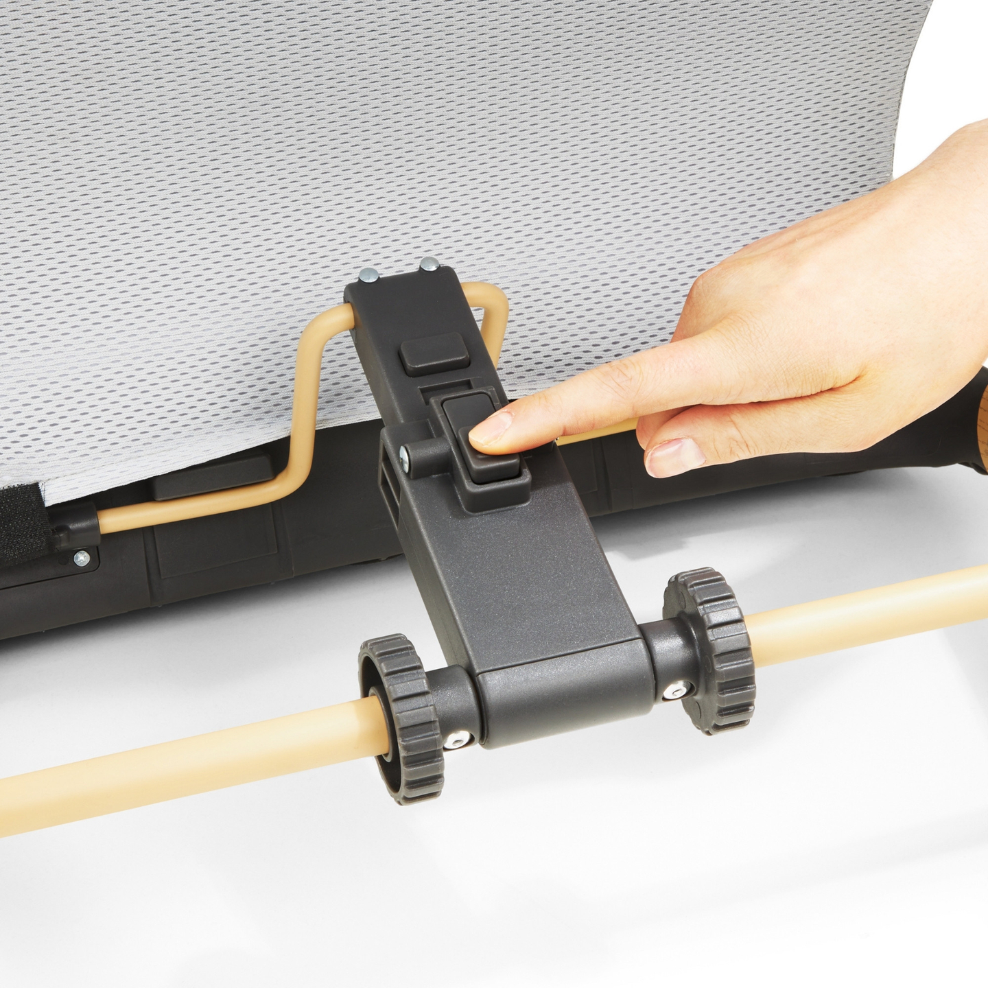 Mecedora 2 en 1 con inserto Moby-System LILY – gris