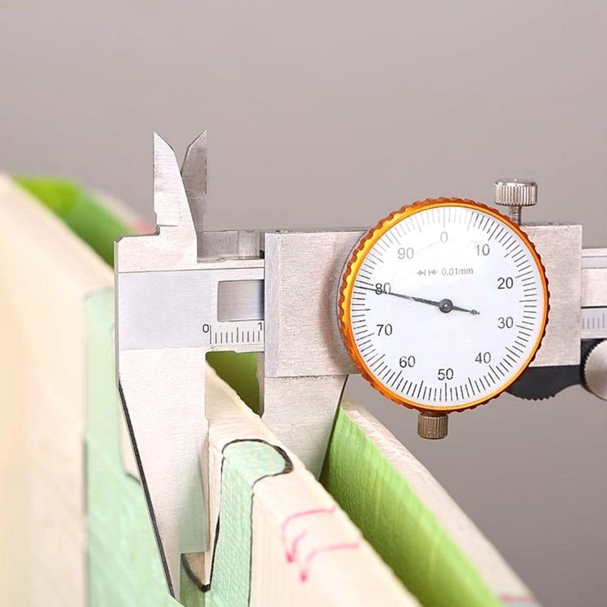 Estera de espuma plegable por las dos caras 180 x 120 x 1cm - Elefantes exóticos/Gris delicado