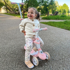 Patinete HyperMotion 5 en 1 - rosa