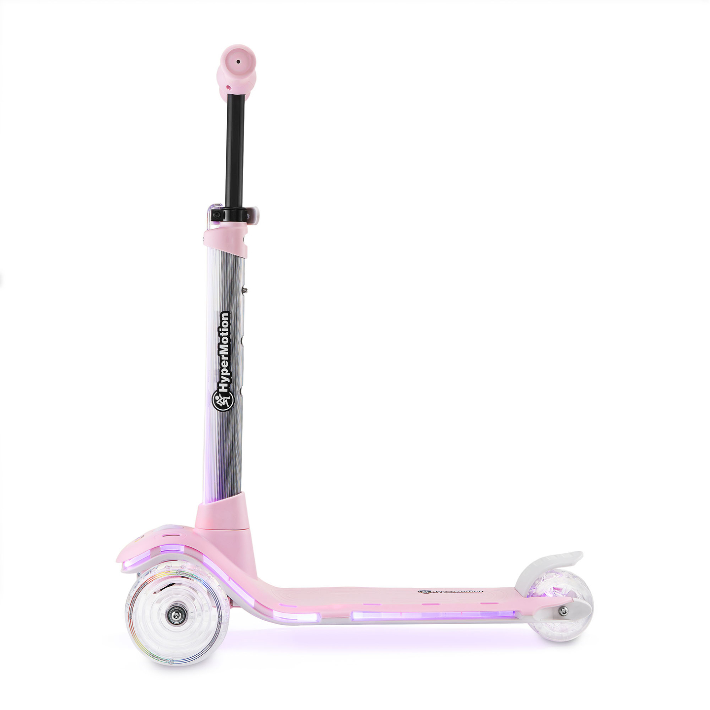 Patinete eléctrico HyperMotion BECKY - Iluminación LED RGB, rosa