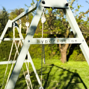 Estructura de acero para columpio o hamaca de jardín