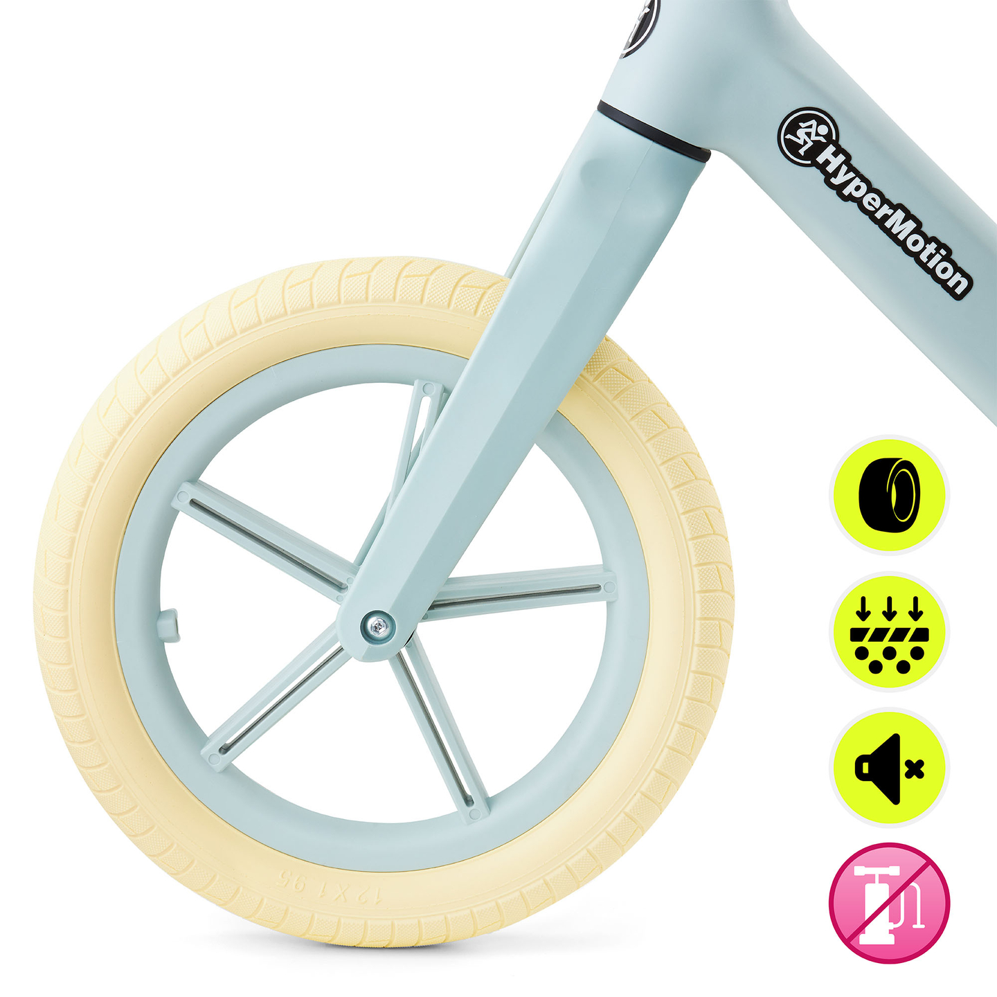 HyperMotion Marcelo bicicleta de cross para niños - menta