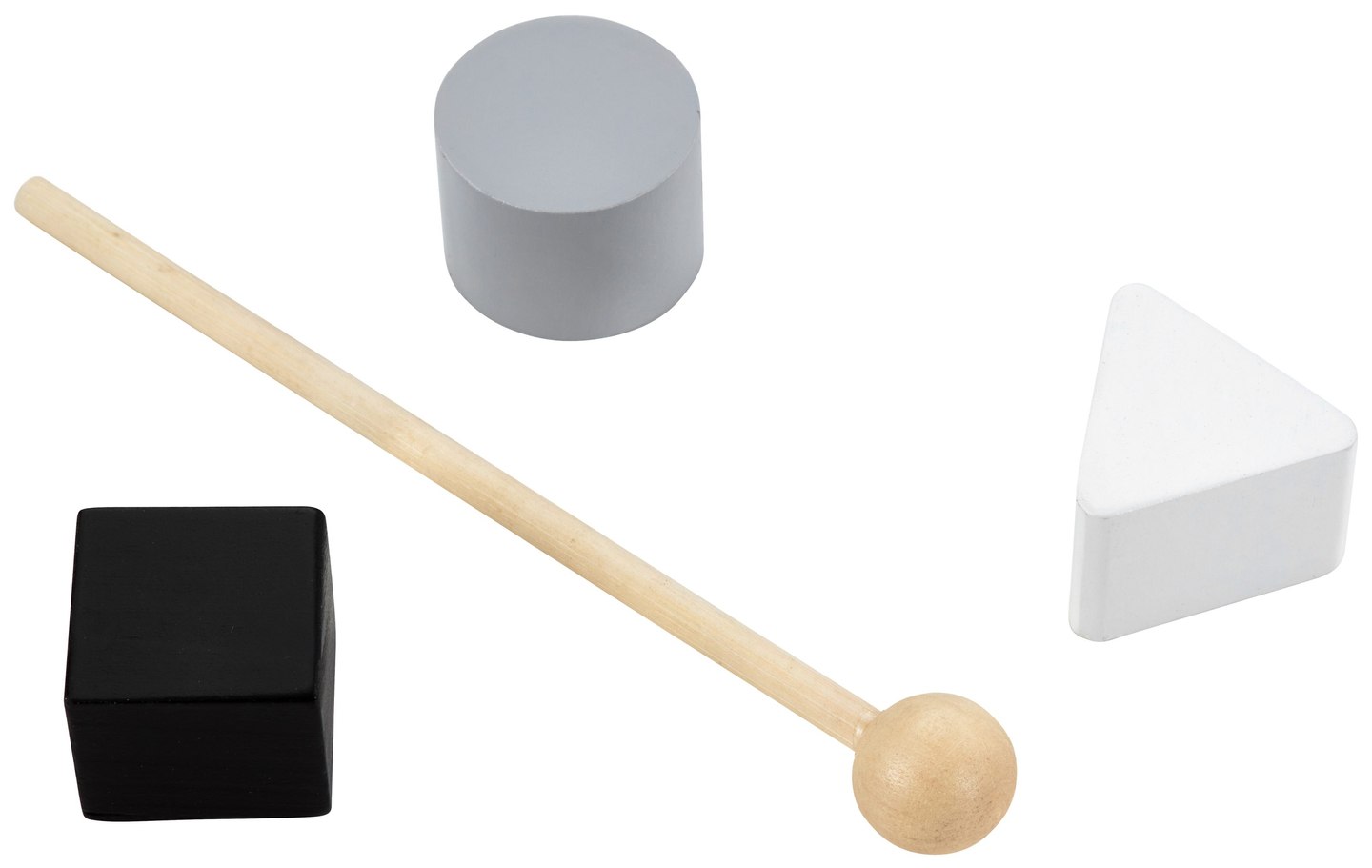 Andador/empujador educativo de madera para niños - tablero de manipulación