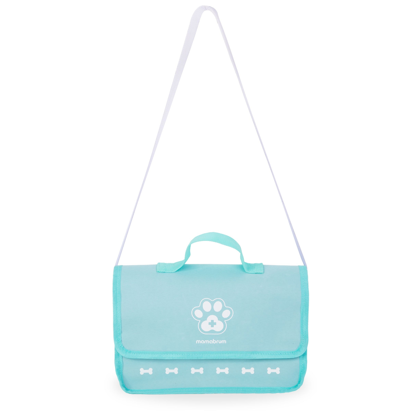 Conjunto veterinario de madera.