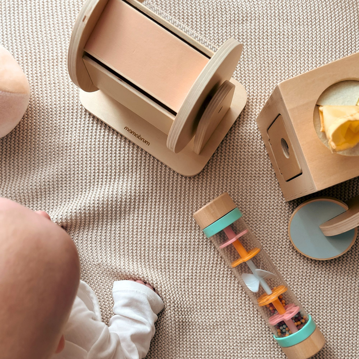 Set de juguetes Montessori para niños de 0 a 6 meses