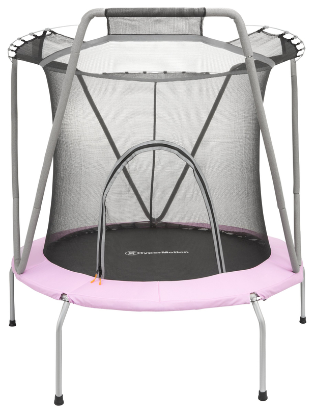 Trampolín de 167 cm con red protectora - para niños de 3 a 8 años - para casa y jardín