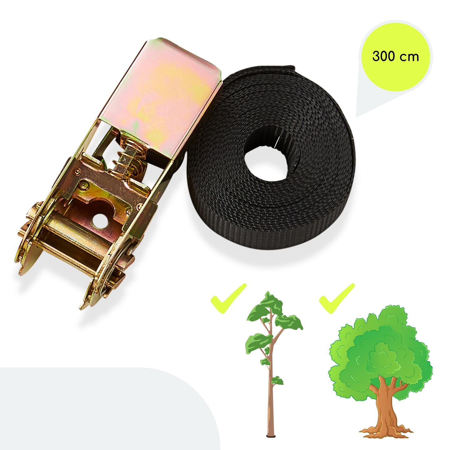 Kit de trepa de árboles HyperMotion - 18 artículos