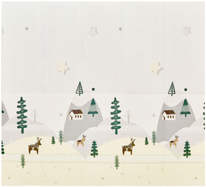 Estera de espuma XXL de doble cara - plegable 1 CM (montaña y carretera)