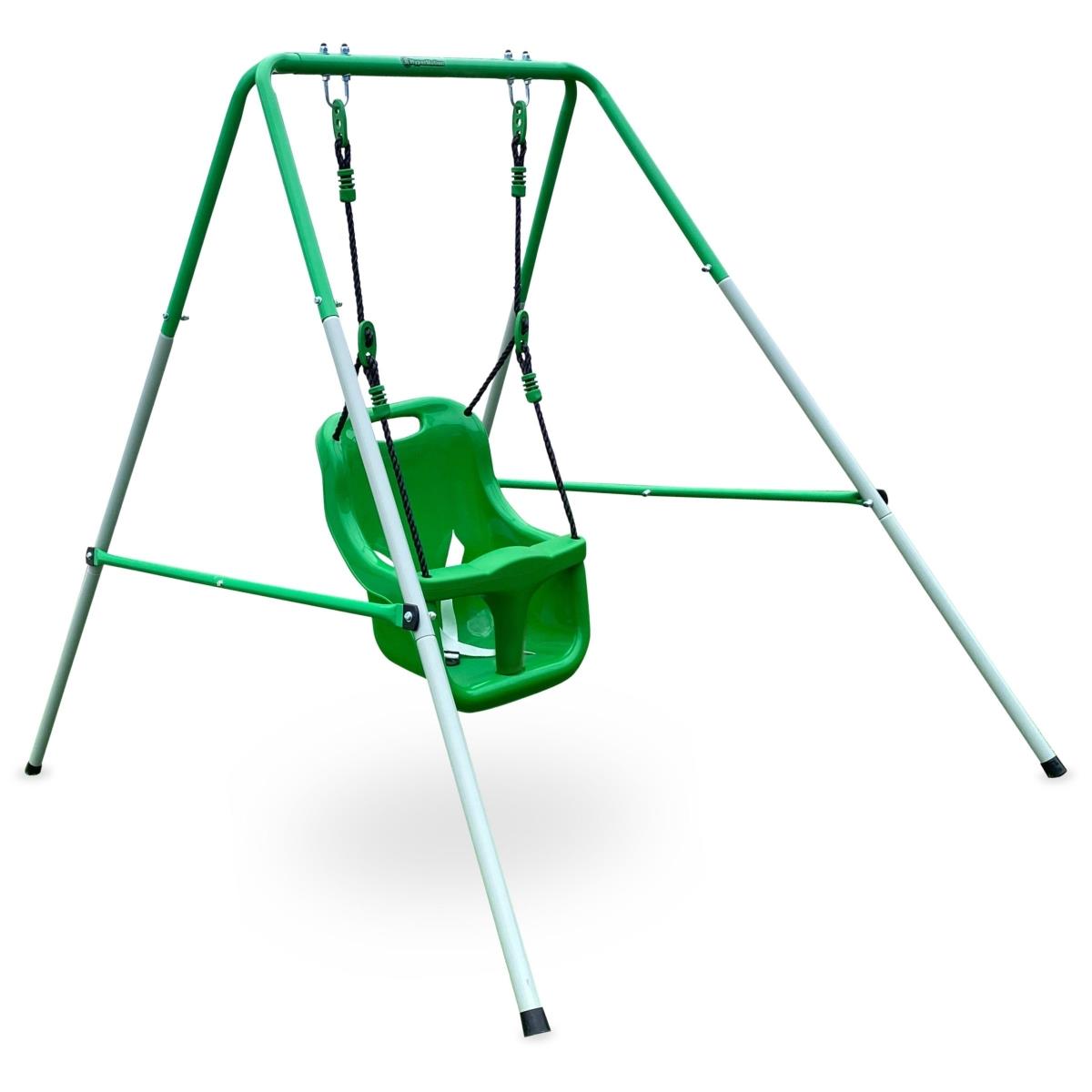 Columpio para bebés y niños pequeños con cinturón de seguridad