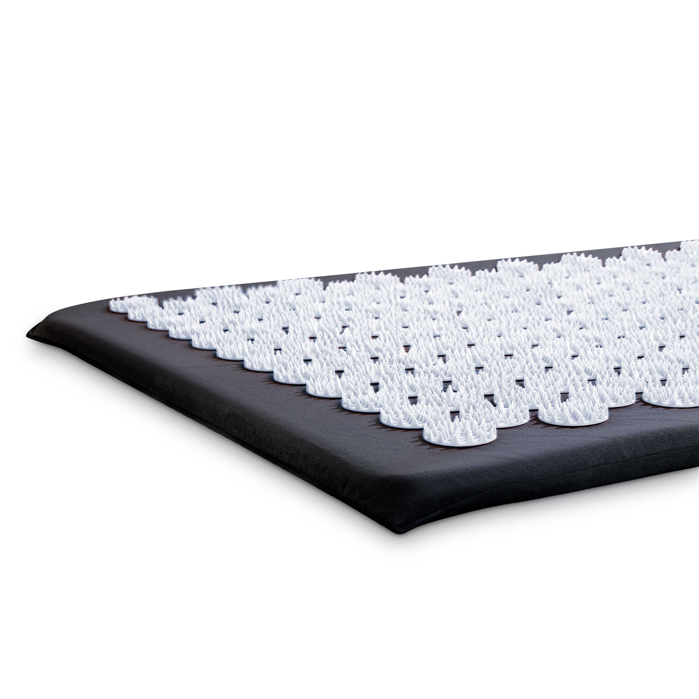 Esterilla de acupresión con almohada y funda - 72 cm HyperMotion blanco y negro