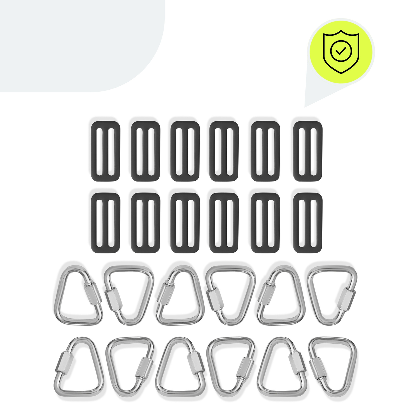 Carrera de obstáculos ninja para niños - HyperMotion slackline set - 10 obstáculos