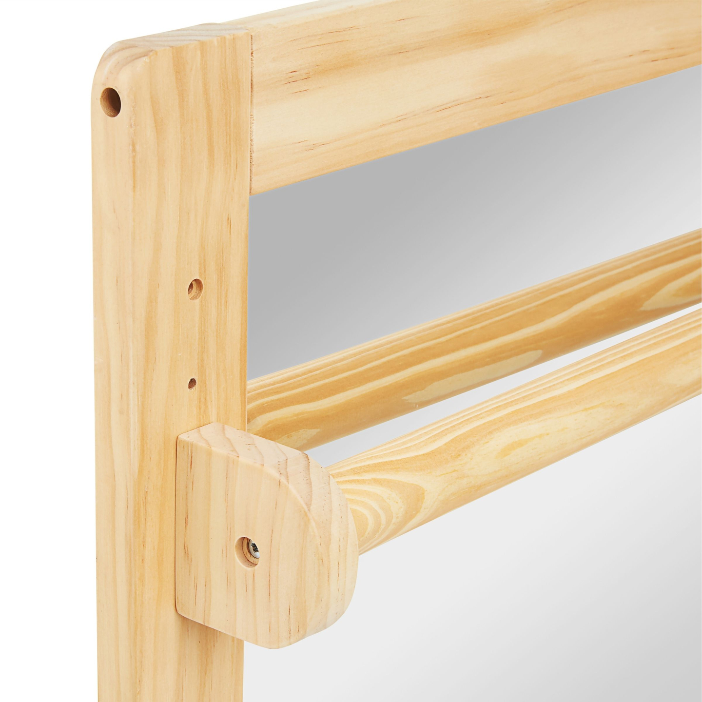 Espejo para bebé con mango ajustable - Montessori