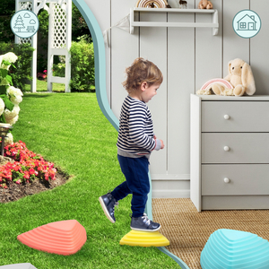 Piedras de equilibrio de colores - 6 piezas