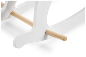 Caballito balancín de madera - blanco - a partir de 12 meses