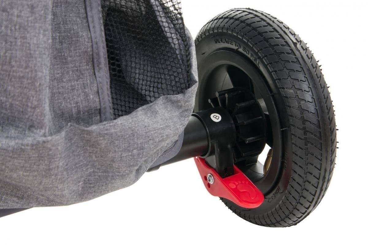 Tobi Velar triciclo + funda impermeable - gris