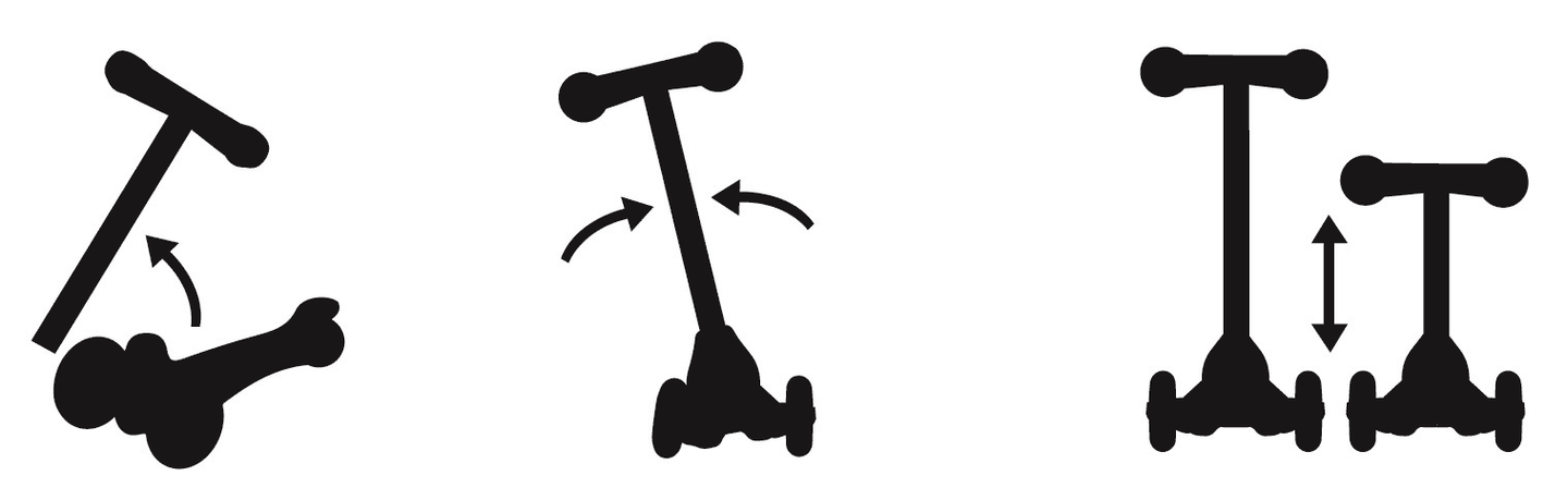 Patinete de equilibrio HyperMotion 5 en 1 - azul