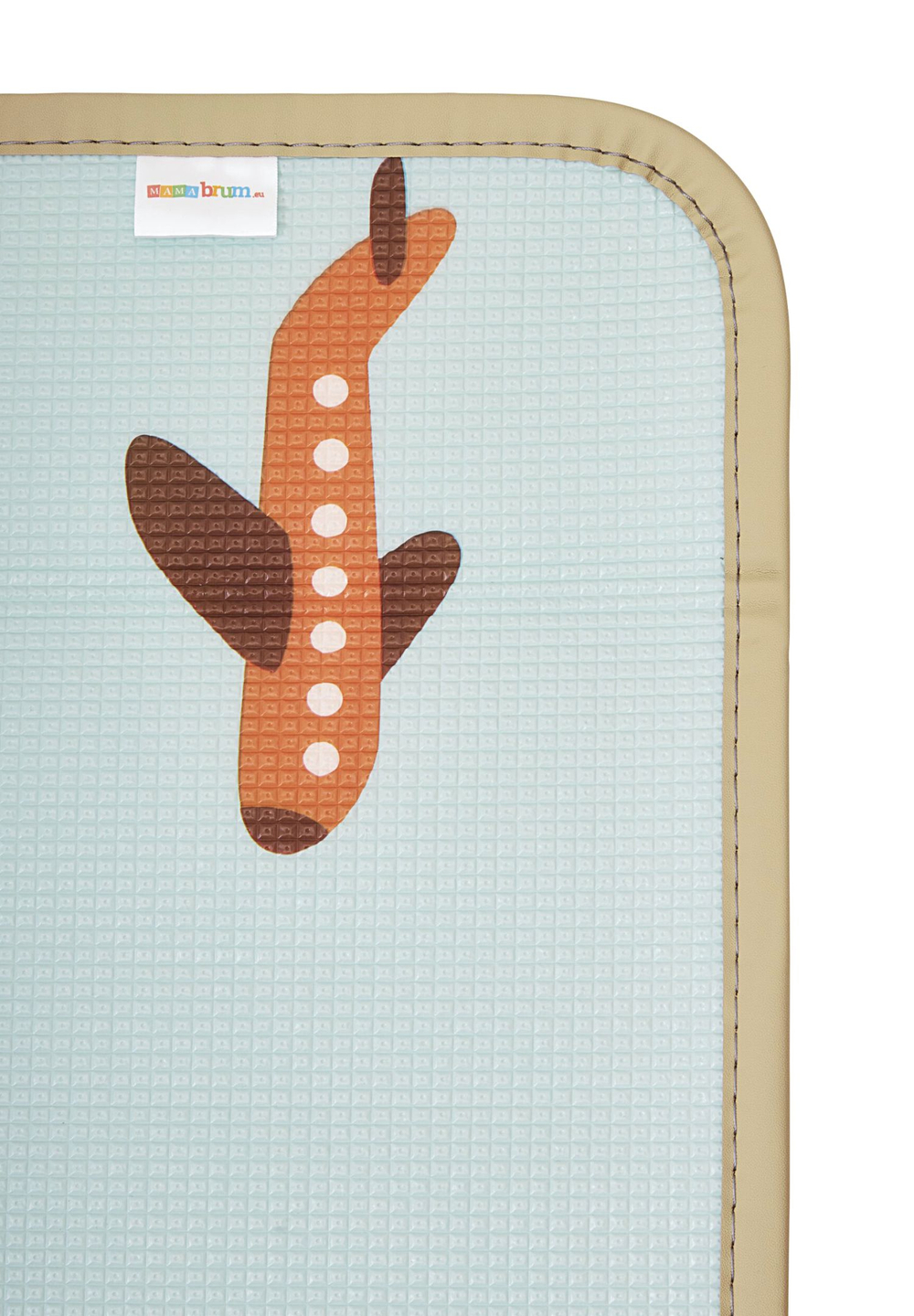 Alfombra de espuma de doble cara - tierra/ciudad de cuento de hadas - 180x120x0,5cm