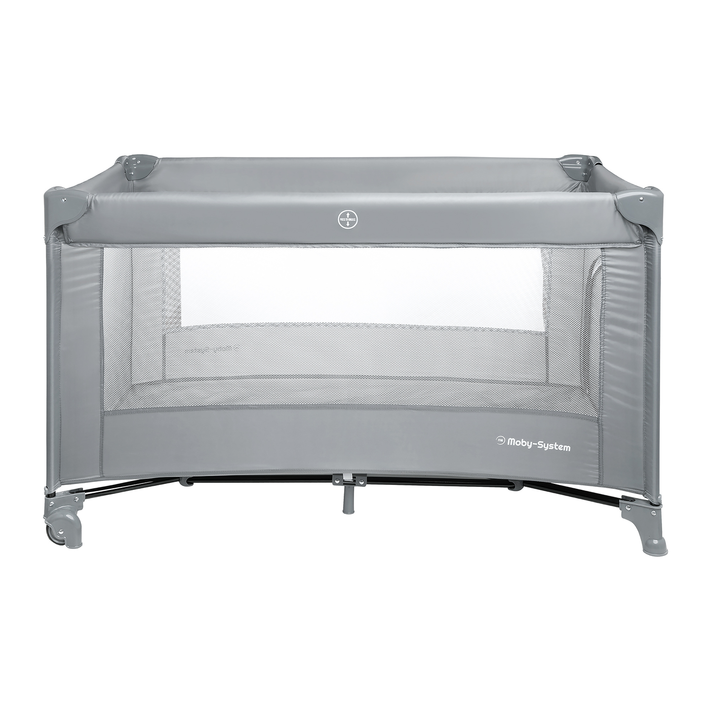 Cuna de viaje portátil Happy Traveler BASIC - gris