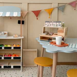 Sandwichería de madera - restaurante