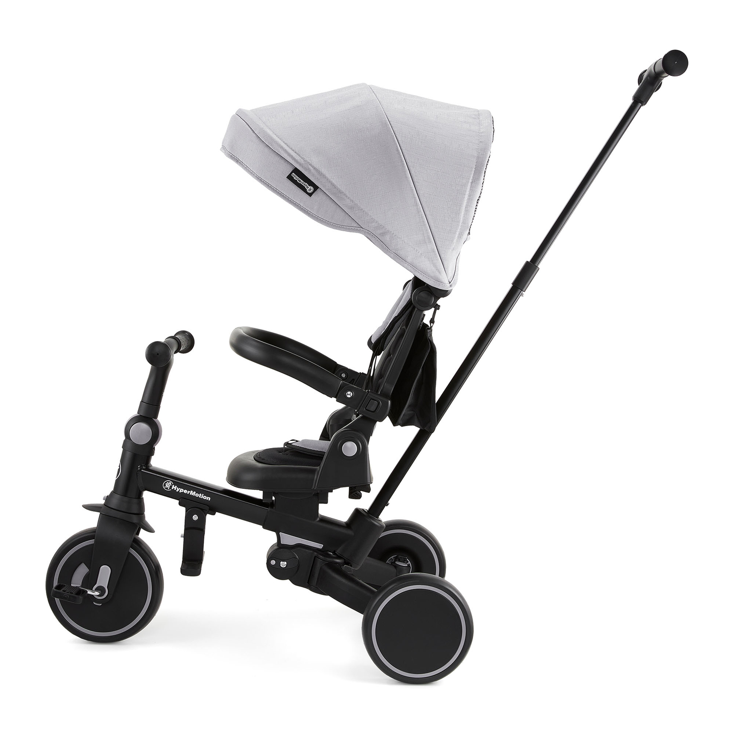 8en1 triciclo multifuncional TOBI FOREST - gris