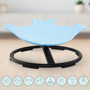 Mini carrusel para niños Fish - azul