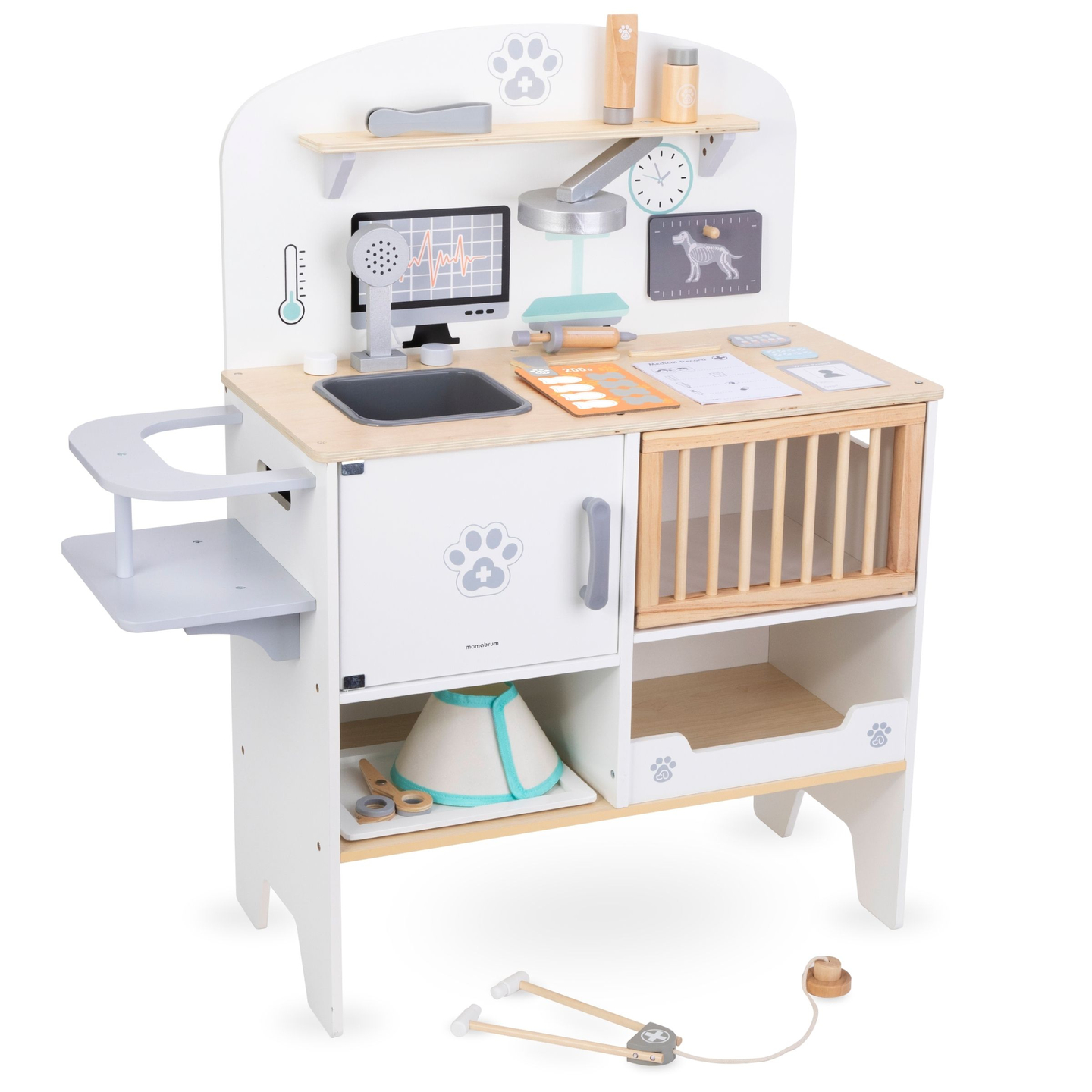 Hospital de animales - set de madera