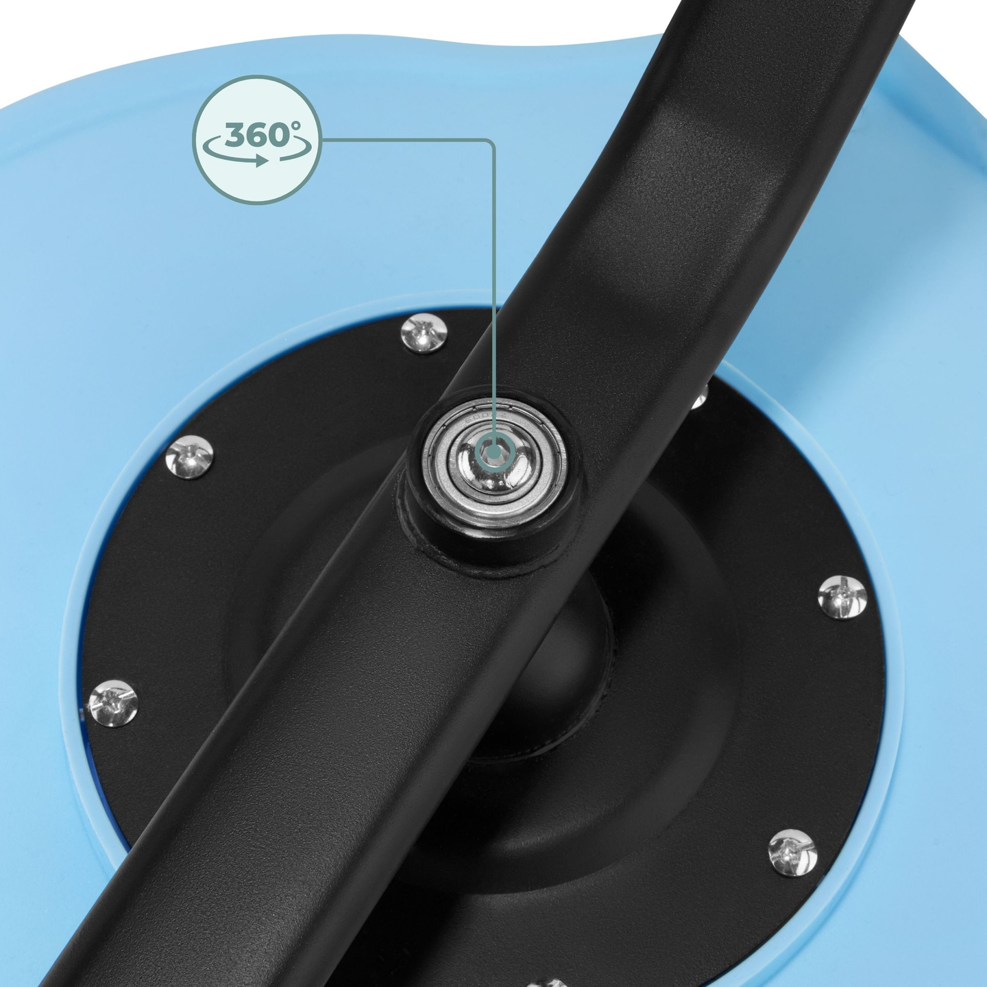 Mini carrusel para niños Fish - azul