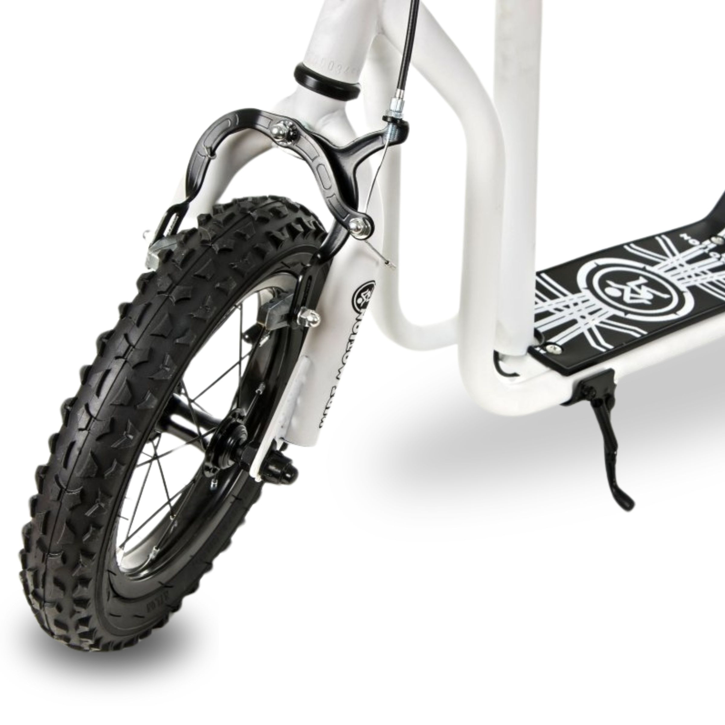 Patinete HyperMotion VIVA 12 (ruedas infladas 30cm) - Blanco