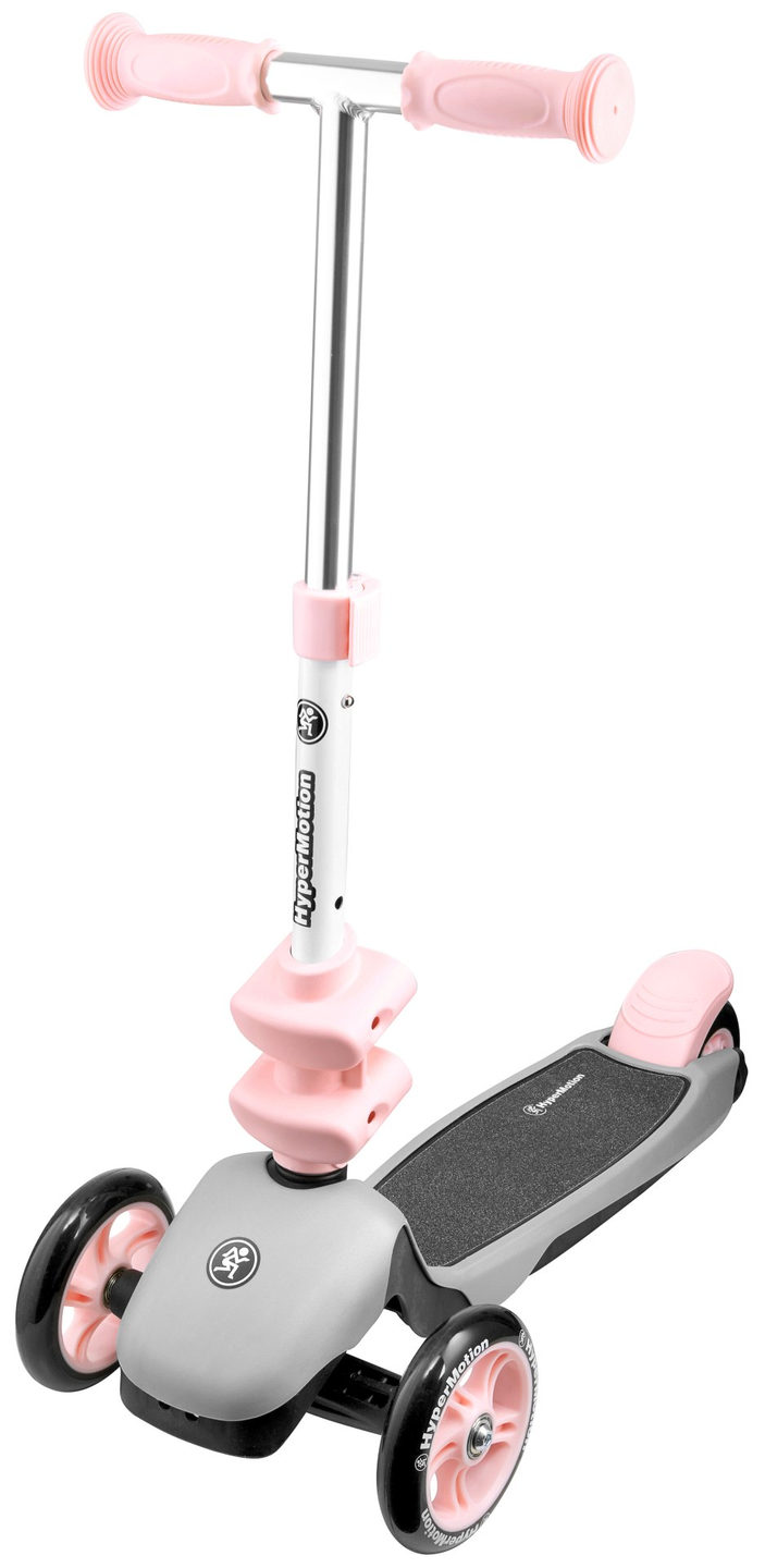 Patinete de equilibrio de tres ruedas 3 en 1 HyperMotion - rosa