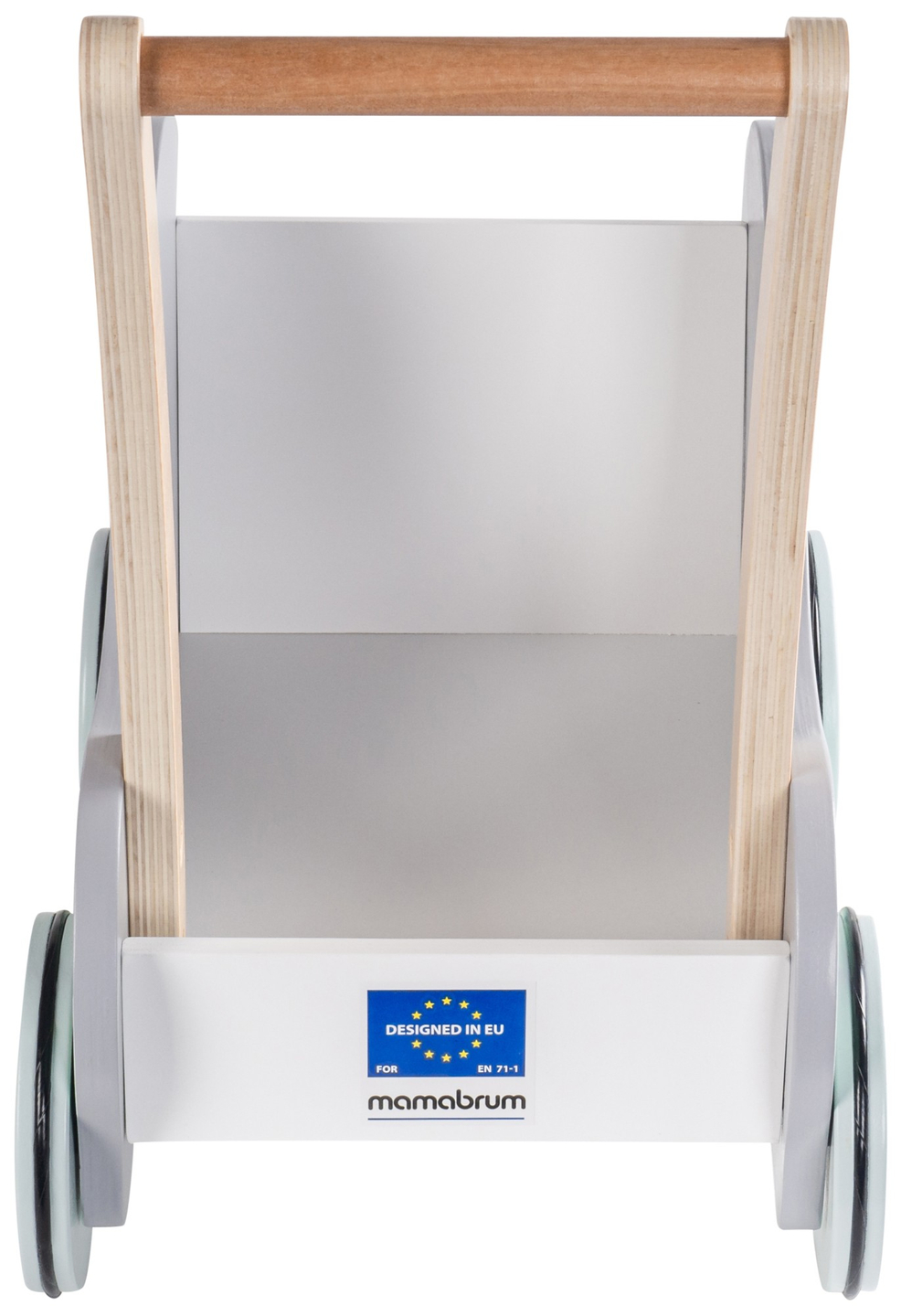 Dobranocka - cochecito de madera, andador con empuje