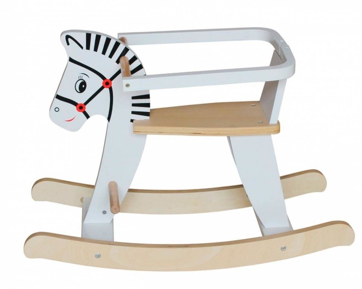 Caballito de madera con barandillas K11