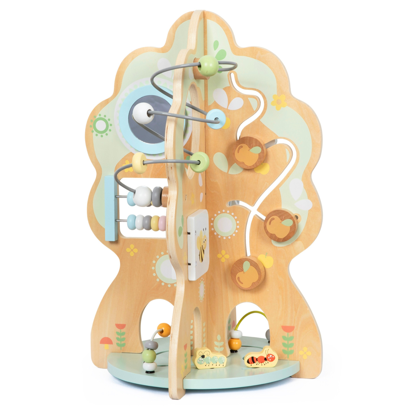 Juguete educativo de madera 10 en 1 - árbol multifuncional