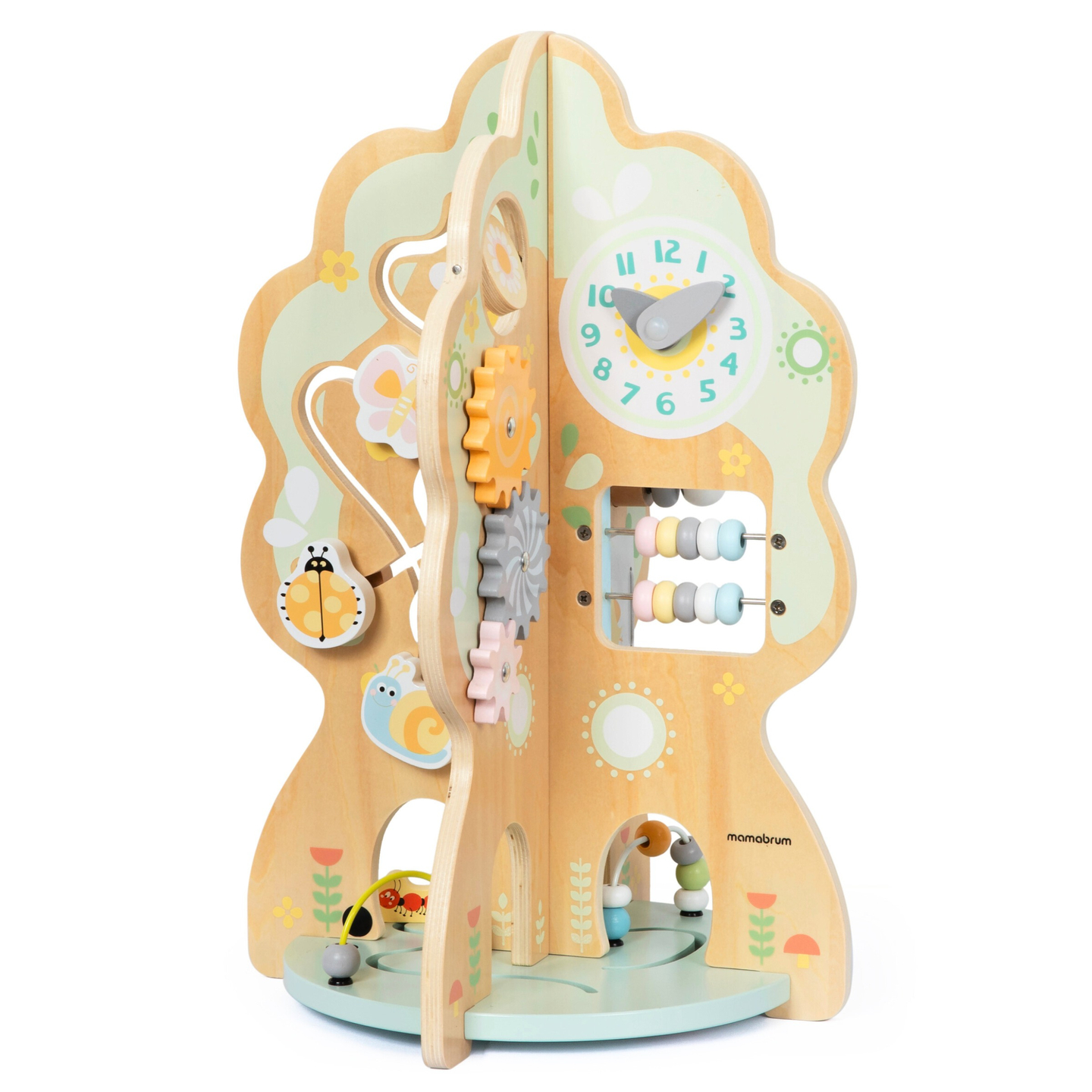 Juguete educativo de madera 10 en 1 - árbol multifuncional