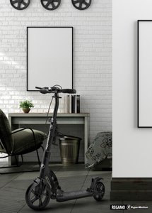 Patinete para adultos HyperMotion REGAMO - negro