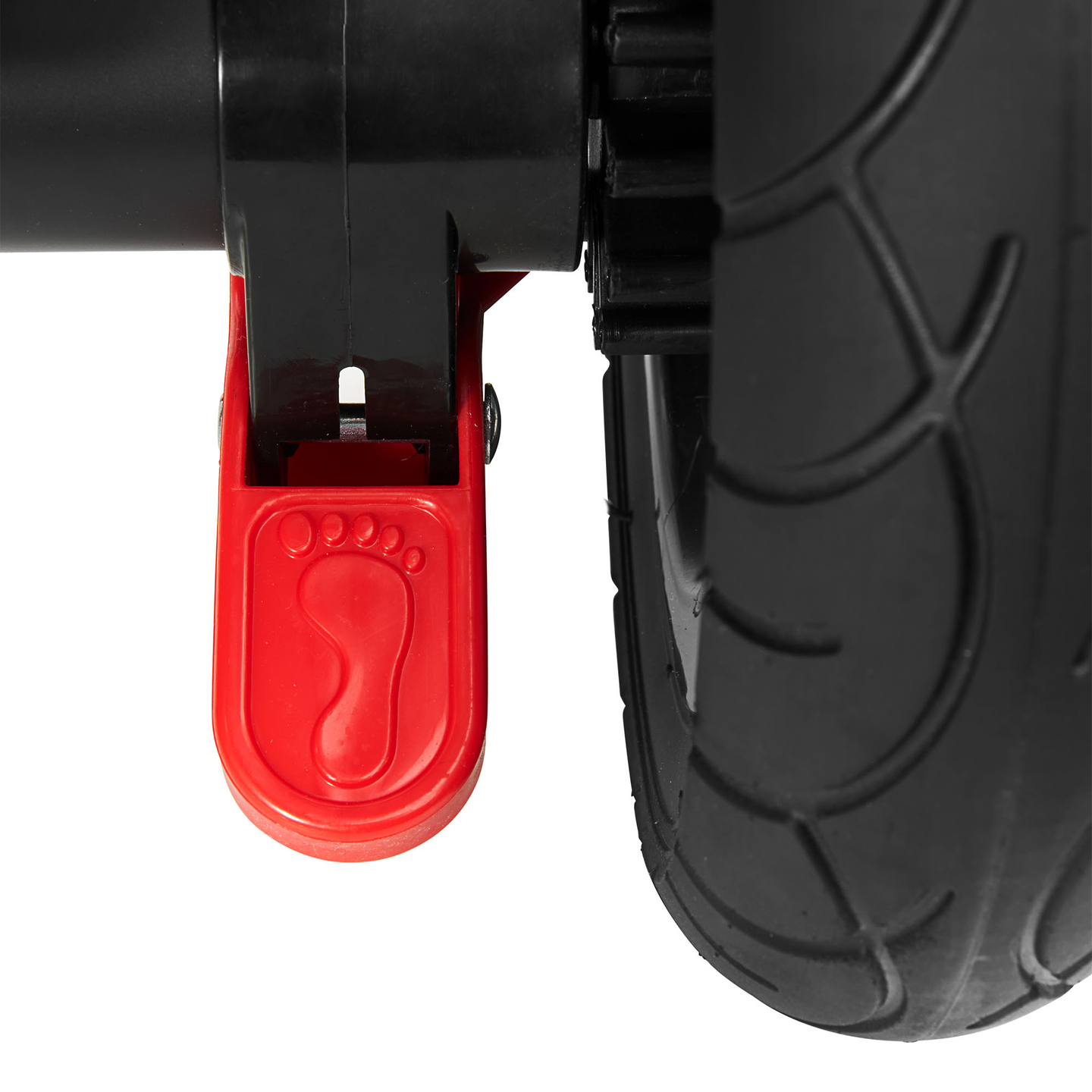 Triciclo para niños de 1 a 4 años - TOBI FREY - rosa - giratorio - ruedas hinchables + empujador