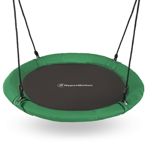 Columpio de jardín tipo nido de cigüeña con estructura y cuerdas