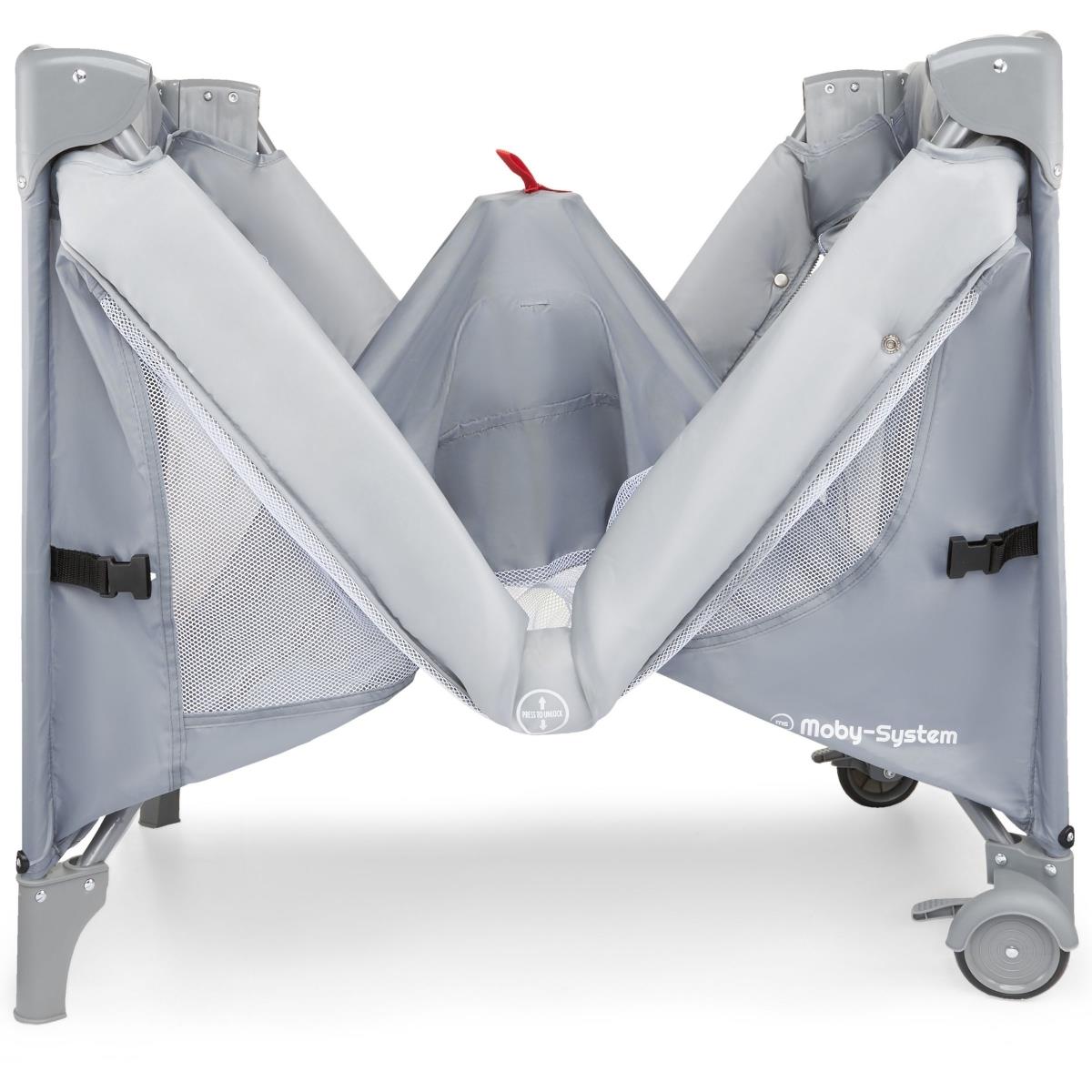 Capazo Closely 3 en 1 con cambiador, colchón y bolsa de transporte