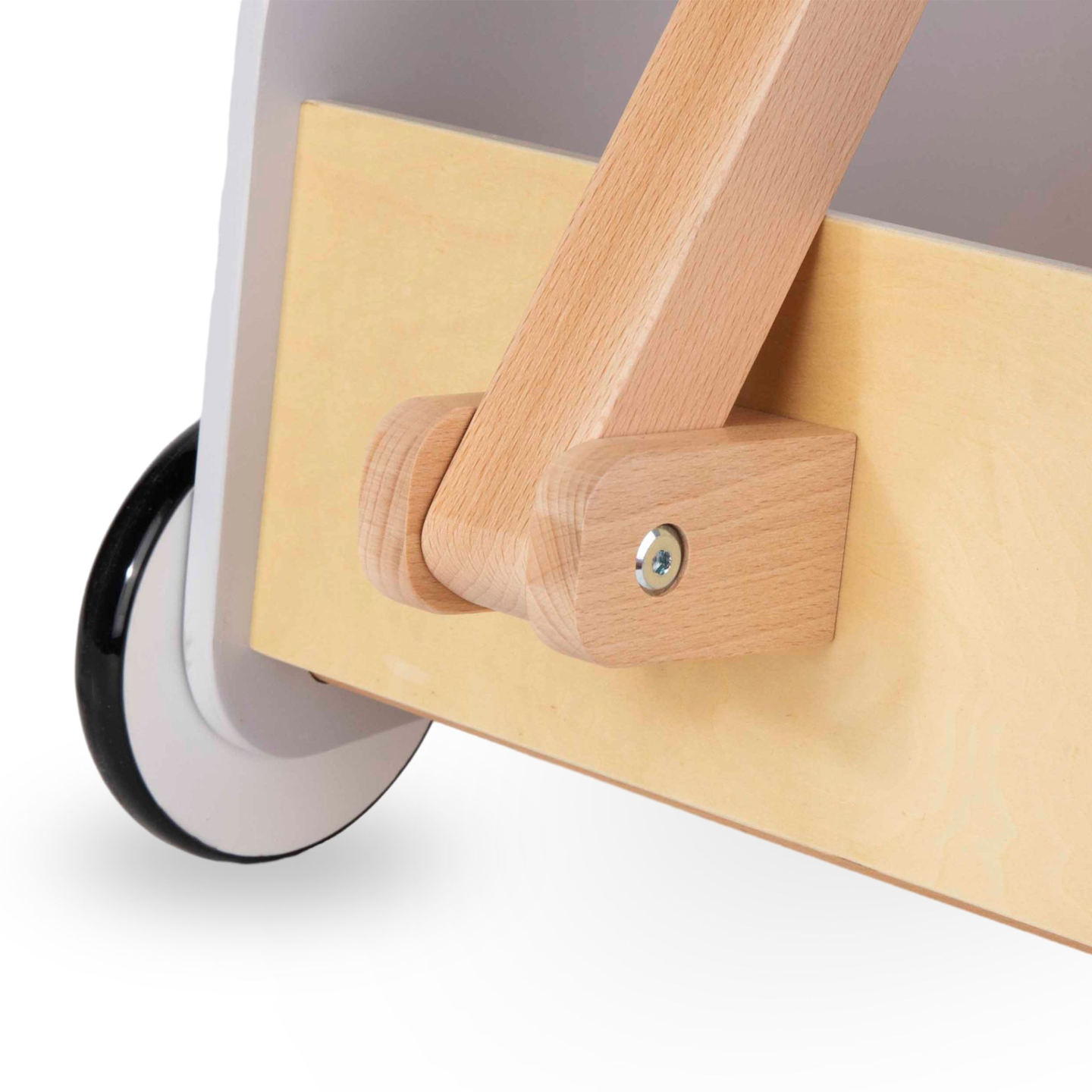 Carro de juguete de madera - remolque para tirar