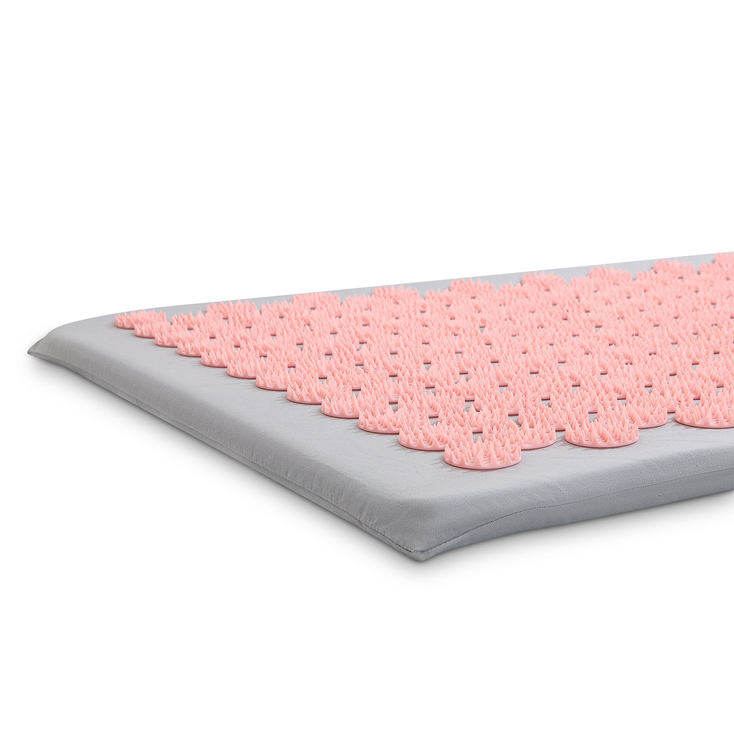 Esterilla de acupresión con almohada y funda - 72 cm HyperMotion gris y rosa