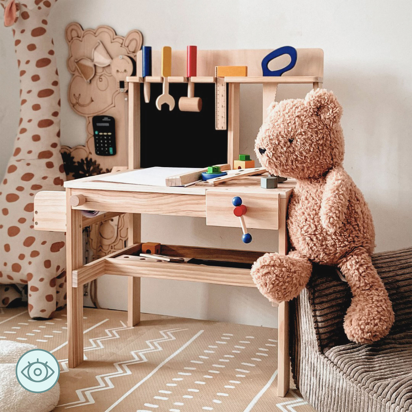 Kit de bricolaje de madera XXL - 75 elementos