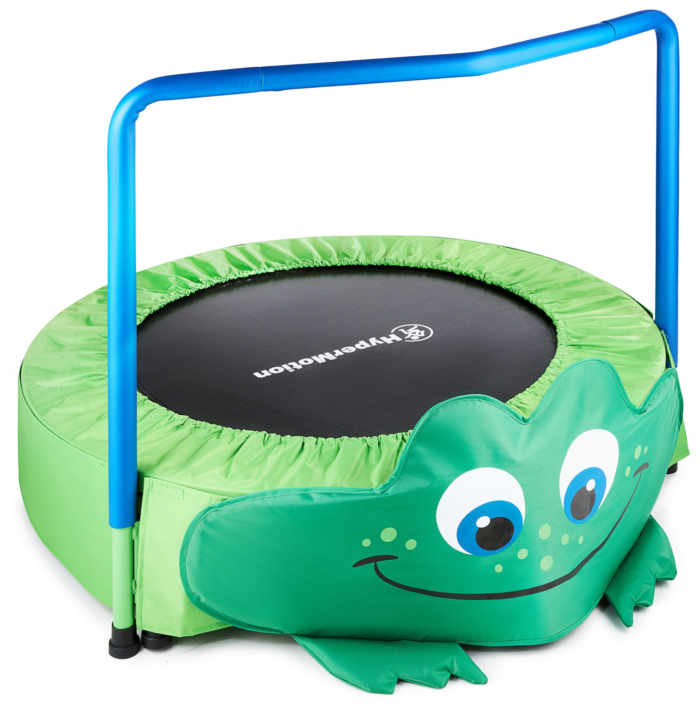 Żabka - mini trampolín para niños - con asa - 50 kg máximo - 91 cm - para casa y jardín