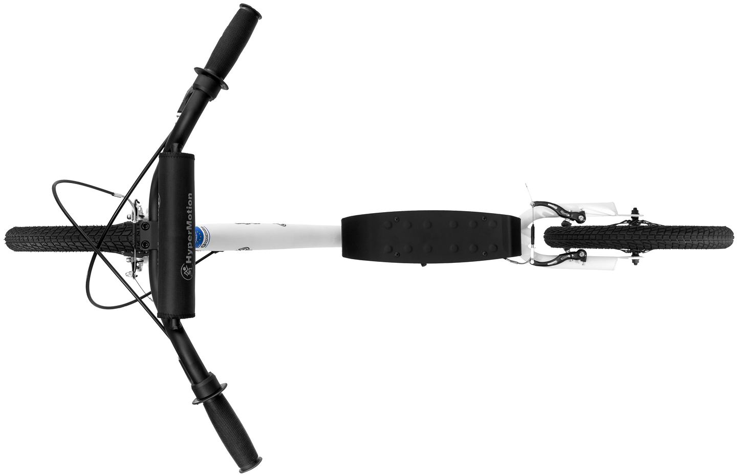 Patinete urbano HyperMotion RIVA con ruedas hinchables de 50 cm y 40 cm