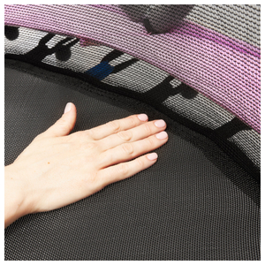 Trampolín de 167 cm con red protectora - para niños de 3 a 8 años - para casa y jardín