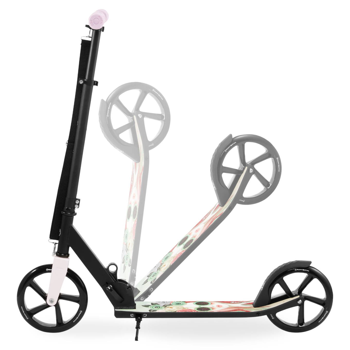 Scooter urbano de dos ruedas VIBE Pink HyperMotion - 100 kg